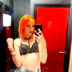 AmbeRavenFire: A Model on a Photo Shoot