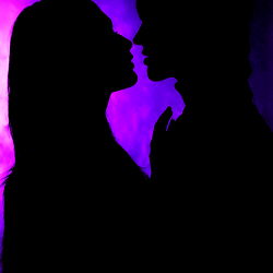 A Romantic Purple Moment