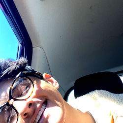 Smiling David, from Boston