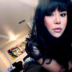 Ariel Luna - Intense, Smiling, Black and White Photography