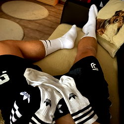 Soccer Boy Model Showcasing Sports Apparel