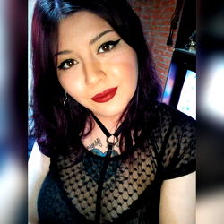 A Young Woman Posing in a Stylish Outfit