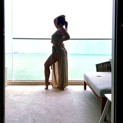 Littia | Model Photoshoot in Balcony