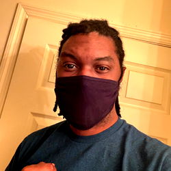 Jerome in Black Face Mask