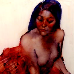 Artwork of a Woman on OnlyFans