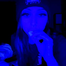 Kry - Purple and Blue Snapback Hoodie