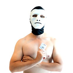 Nook Photo - OnlyFans Model in Mask and Tattoo