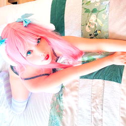 Anime-Inspired Gaming Cosplay Model