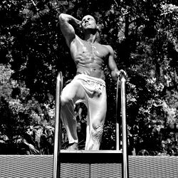 Fitness Model on Stage