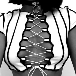 Stylish Fashion Model in Cut-Out Outfit, OnlyFans