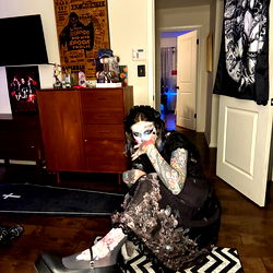 Gothic-inspired Model in Atlanta