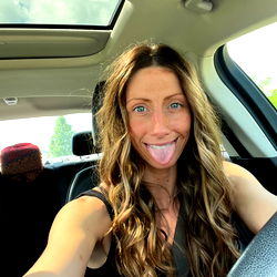 OnlyFans Model Skye_hotwifefree in a Car