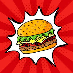 Comic Burger Pop-up