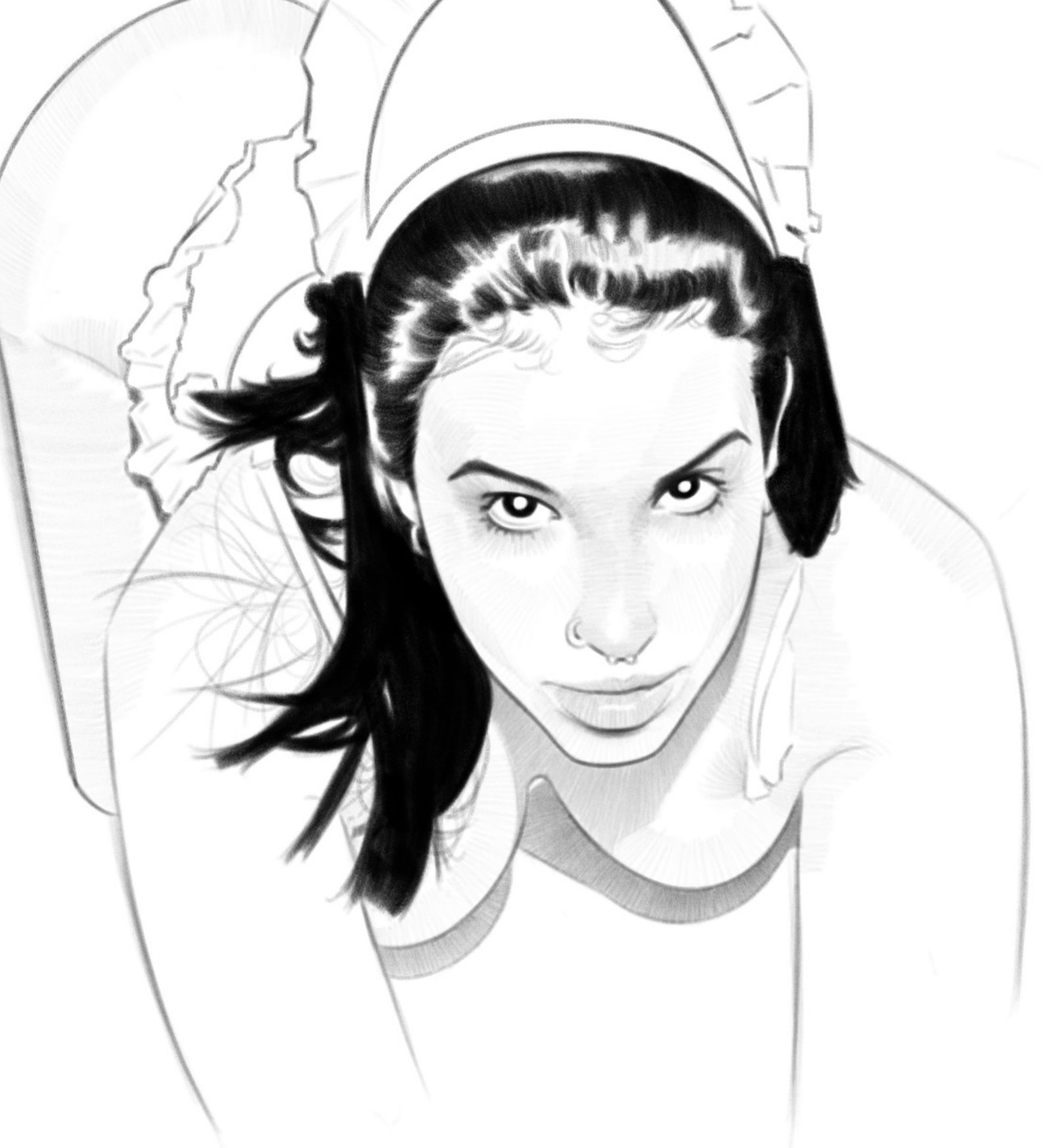 Ash Violet and Vampire Cherry Bomb photo