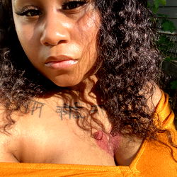 Onlyfans Model Mango Poses in Orange Blouse