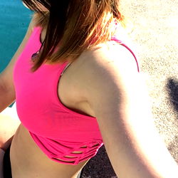 Fit and Flirty Poolside Photoshoot