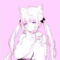 Anime Cat Art - Cute Animal Portraits for Wallpaper