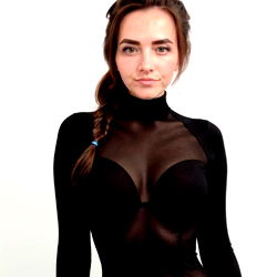 Beautiful Stranger in Fashionable Athletic Wear