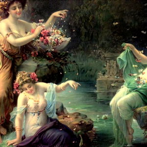 Nymphviolettablu photo