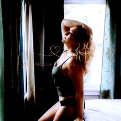 Annie in an introspective pose