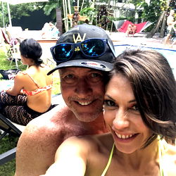 A Couple Enjoying a Day at the Beach