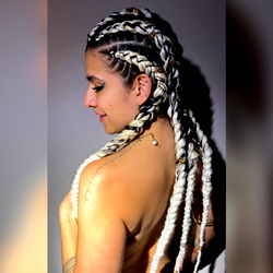 Beautiful Woman with Braided Hair, OnlyFans