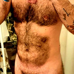 Gleaming, Shaved Chest & Body in OnlyFans