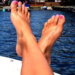 A Relaxing Moment on a Boat