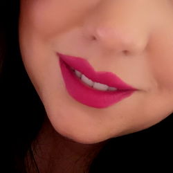 Lipstick Model's Selfie