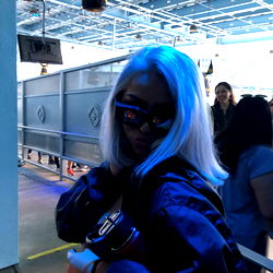 Carmel Nasti: A Model Moment at the Amusement Park