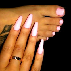 Fashionable Onlyfans Model CherryVodka with Manicured Toes and Gold Ring