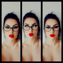 Model Photoshoot - Jen O'Neill | Four-panel Model Portfolio