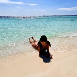 Gorgeous Arabella at the Beach