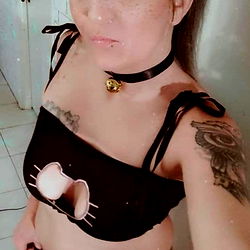 Hot OnlyFans Model in Lingerie Striking a Pose