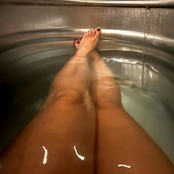 OnlyFans Model Penelope in a Foot Spa