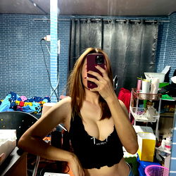 Model in Tank Top and Shorts