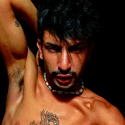 Onlyfans Model Salvatore Iaccarino: Groomed & Fit, Posing for a Promotional Photo