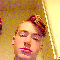 A London-Based Model Strikes a Pose