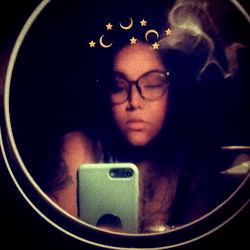 Alisha's Mystical Nighttime Reflection