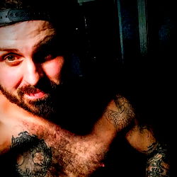 Athletic Man in Tattoos