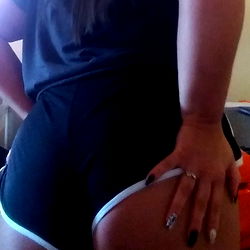 DurtyJ's Shapely Rear in Sports Shorts