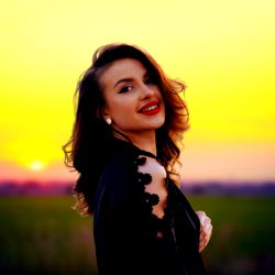 Ellie Sky, Stunning Model with Radiant Smile