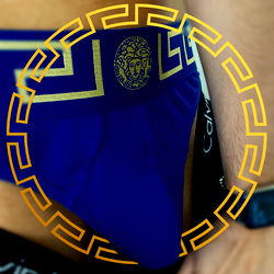 Eros Mezzanotte - Underwear Model in Blue Briefs