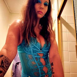 Exotic Dancer in Stylish Lingerie