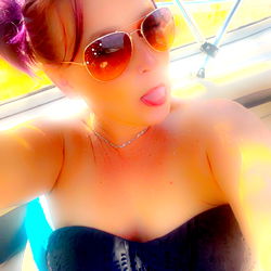 A Woman Taking a Selfie