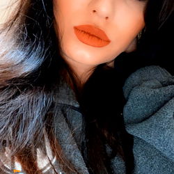 Model in Sports Jacket and Lipstick