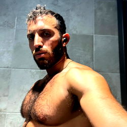 Sufyan - Muscular Man in Bathroom Mirror Selfie