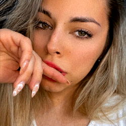 Argentinian Model Ludmila Posing for the Camera