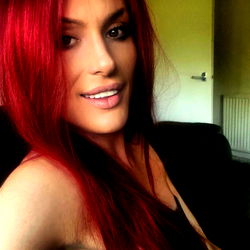 Red-Haired Woman with Tattoo