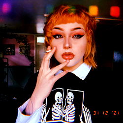 OnlyFans Model Sharing a Selfie with Her Fans